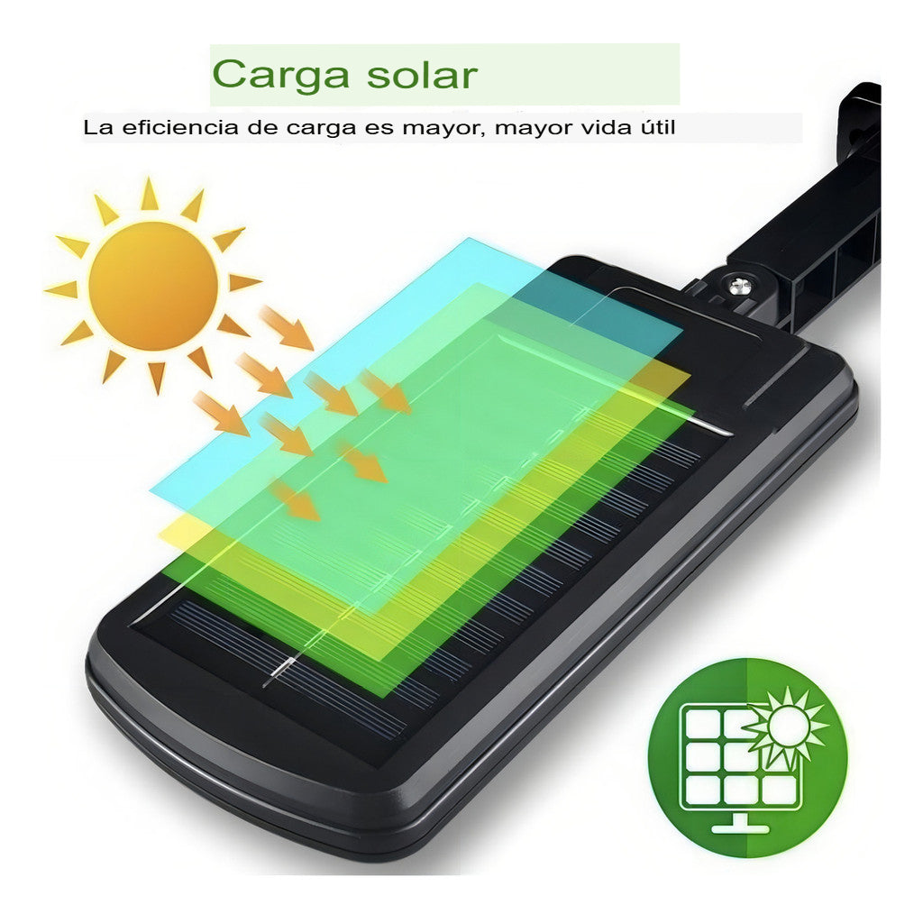 Luz solar LED con control remoto